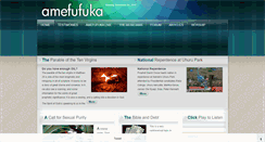 Desktop Screenshot of amefufuka.com